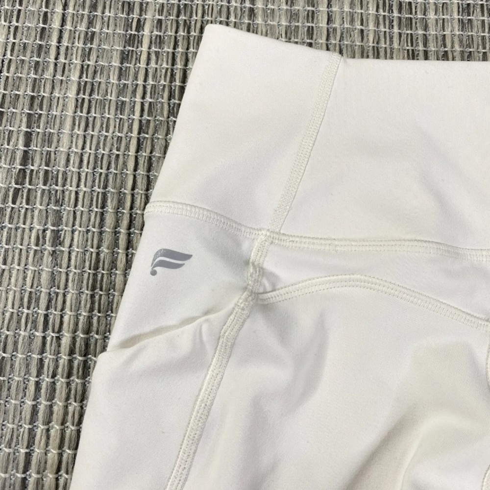 Fabletics Pureluxe Soft White Compression Athleti… - image 3